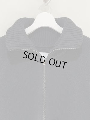 画像3: ANCELLM（アンセルム） Short Length Half-zip Knit（ショートレングスハーフジップニット） ブラック