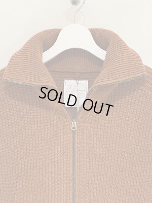 画像4: ANCELLM（アンセルム） Drivers Knit（ドライバーズニット） テラコッタ