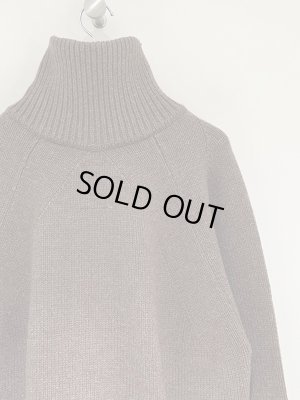 画像10: ANCELLM（アンセルム） Short Length Half-zip Knit（ショートレングスハーフジップニット） ブラウン