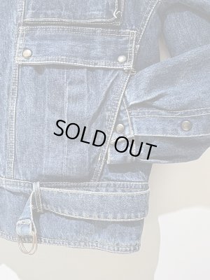 画像8: 90s ユーロヴィンテージ デニムブルゾン インディゴ