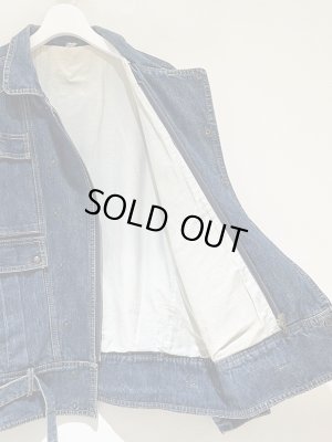 画像11: 90s ユーロヴィンテージ デニムブルゾン インディゴ