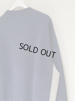 画像7: UNUSED（アンユーズド） 2tone Sweatshirt（2トーン スウェットシャツ） ネイビー×グレー