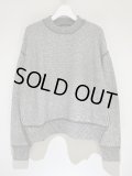 UNUSED（アンユーズド） Inside Out Knit Sweater（インサイドアウト セーター） グレー