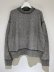 画像1: UNUSED（アンユーズド） Inside Out Knit Sweater（インサイドアウト セーター） グレー (1)