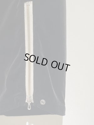 画像7: barbell object（バーベルオブジェクト） vel pt（ベルベットパンツ） ブラック