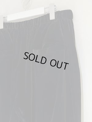 画像10: barbell object（バーベルオブジェクト） vel pt（ベルベットパンツ） ブラック