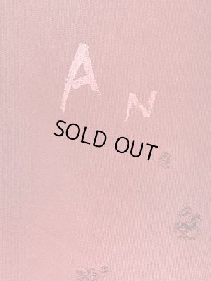 画像4: ANCELLM（アンセルム） Crash Uneven Over Sweat Shirt（クラッシュアンイーブン オーバースウェットシャツ） レッド