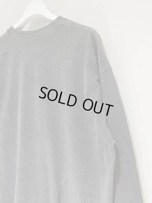 画像7: ANCELLM（アンセルム） T/Residence  Dyed LS T-shirt（Tレジデンス ダイドロングスリーブTシャツ） ブラック