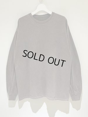 画像1: ANCELLM（アンセルム） T/Residence  Dyed LS T-shirt（Tレジデンス ダイドロングスリーブTシャツ） ブラウン