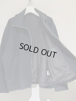 画像6: YOKE（ヨーク） Melton Stand Collar Zip Blouson（メルトンスタンドカラージップブルゾン） ブラック