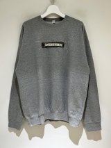 ISSUETHINGS（イシューシングス） Type72c Embroidered Sweat Shirt（エンブロイダード スウェットシャツ） グレー