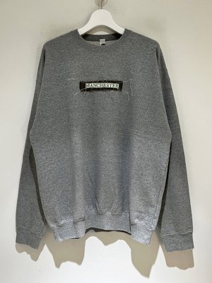 画像1: ISSUETHINGS（イシューシングス） Type72c Embroidered Sweat Shirt（エンブロイダード スウェットシャツ） グレー