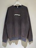 ISSUETHINGS（イシューシングス） Type72c Embroidered Sweat Shirt（エンブロイダード スウェットシャツ） ネイビーブルー