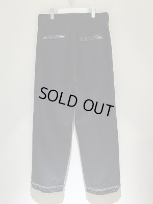 画像7: barbell object（バーベルオブジェクト） wtp pt (d) ブラックデニムパンツ