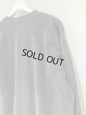 画像7: ANCELLM（アンセルム） Embroidery Dyed LS T-Shirt（エンブロイダリー ダイド ロングスリーブTシャツ） ブラック