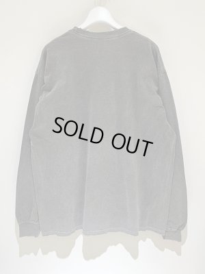 画像6: ANCELLM（アンセルム） Embroidery Dyed LS T-Shirt（エンブロイダリー ダイド ロングスリーブTシャツ） ブラック