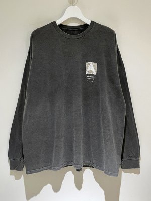 画像1: ANCELLM（アンセルム） Logo LS T-Shirt（ロゴロングスリーブTシャツ） ブラック