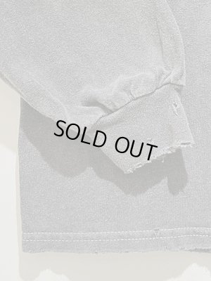 画像5: ANCELLM（アンセルム） Embroidery Dyed LS T-Shirt（エンブロイダリー ダイド ロングスリーブTシャツ） ブラック