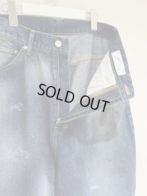 画像5: ANCELLM（アンセルム） Aging Wide 5P Denim Pants（エイジングワイド5Pデニムパンツ） インディゴ