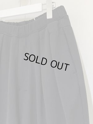 画像3: ANCELLM（アンセルム） Tuck Sweat Pants（タックスウェットパンツ） ブラック