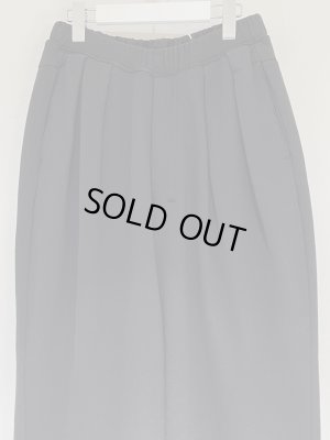 画像2: ANCELLM（アンセルム） Tuck Sweat Pants（タックスウェットパンツ） ブラック