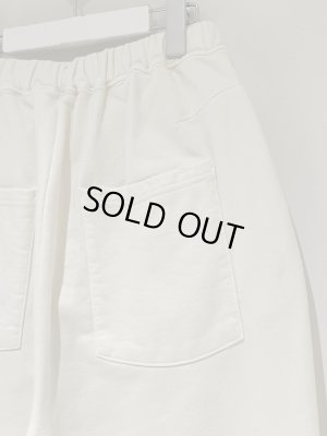 画像9: ANCELLM（アンセルム） Tuck Sweat Pants（タックスウェットパンツ） ホワイト