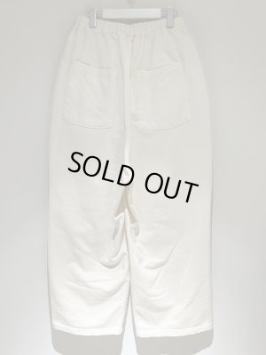 画像7: ANCELLM（アンセルム） Tuck Sweat Pants（タックスウェットパンツ） ホワイト