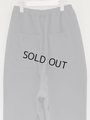 画像8: ANCELLM（アンセルム） Tuck Sweat Pants（タックスウェットパンツ） ブラック