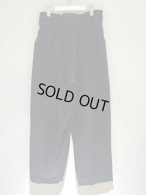 画像7: barbell object（バーベルオブジェクト） belt zipper pt（ベルトジッパーパンツ） ブラック