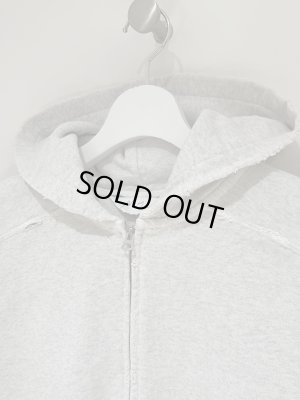 画像3: ANCELLM（アンセルム） Zip up Hoodie（ジップアップフーディー） ヘザーホワイト