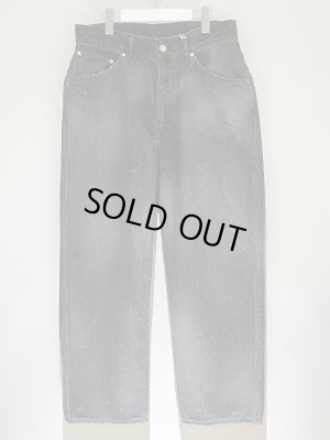 画像1: ANCELLM（アンセルム） Tapered 5P Denim Pants（テーパード5Pデニムパンツ） ブラック