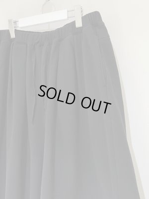 画像2: ANCELLM（アンセルム） 3/4 Tuck Sweat Shorts（3/4 タックスウェットショーツ） ブラック