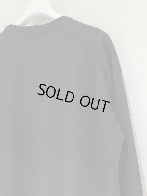 画像8: ANCELLM（アンセルム） Unevenness LS T-Shirt（アンイーブンネス ロングスリーブTシャツ） ヘザーブラック