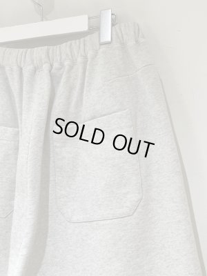 画像7: ANCELLM（アンセルム） 3/4 Tuck Sweat Shorts（3/4 タックスウェットショーツ） アッシュグレー