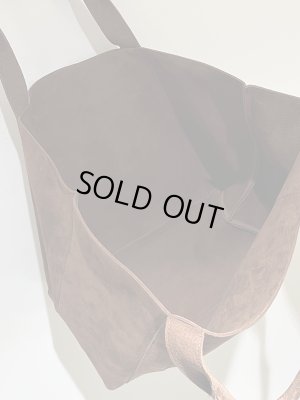 画像6: Paraboot（パラブーツ） スウェードレザートートバッグ ブラウン