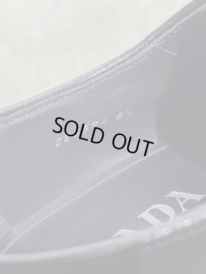 画像8: PRADA（プラダ） 5ホール プレーントゥ レザーシューズ ブラック