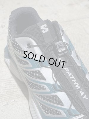 画像4: SALOMON（サロモン） XT-Pathway Metallic（XTパスウェイ メタリック） トレイルランニングシューズ ブラック×ターコイズ×シルバーグレー