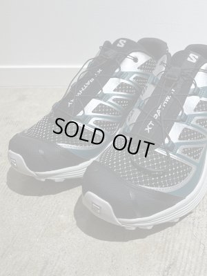 画像2: SALOMON（サロモン） XT-Pathway Metallic（XTパスウェイ メタリック） トレイルランニングシューズ ブラック×ターコイズ×シルバーグレー