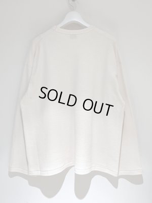 画像6: ANCELLM（アンセルム） Waffle Crew neck LS T-shirt（ワッフルクルーネックロングスリーブTシャツ） アイボリー