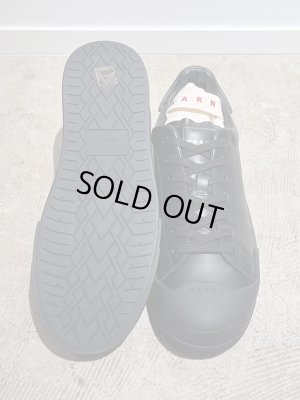 画像8: MARNI（マルニ） レザースニーカー ブラック