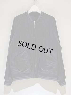 画像8: UNUSED（アンユーズド） Reversible Rayon Satin Blouson（リバーシブル レーヨンサテンブルゾン） ブラック
