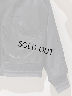 画像11: UNUSED（アンユーズド） Reversible Rayon Satin Blouson（リバーシブル レーヨンサテンブルゾン） ブラック