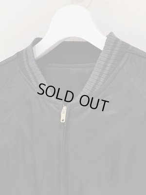 画像10: UNUSED（アンユーズド） Reversible Rayon Satin Blouson（リバーシブル レーヨンサテンブルゾン） ブラック