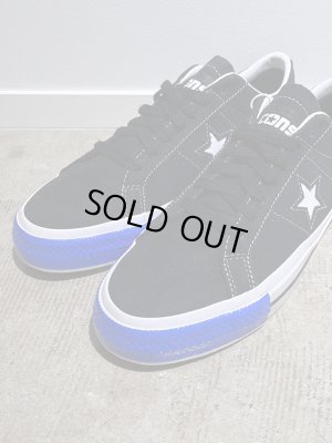 画像2: CONVERSE （コンバース） ヨーロッパ限定 ONE STAR Pro（ワンスター プロ） PARIS（パリ） ブラックスウェードレザー