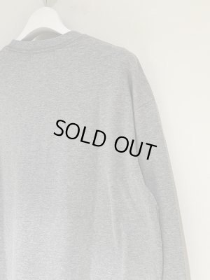 画像8: UNUSED（アンユーズド） Cut-off Pocket LS T-shirt（カットオフポケットロングスリーブTシャツ） グレー