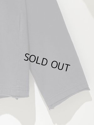 画像5: UNUSED（アンユーズド） Cut-off Pocket LS T-shirt（カットオフポケットロングスリーブTシャツ） チャコール