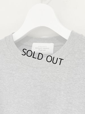 画像3: UNUSED（アンユーズド） Cut-off Pocket LS T-shirt（カットオフポケットロングスリーブTシャツ） グレー