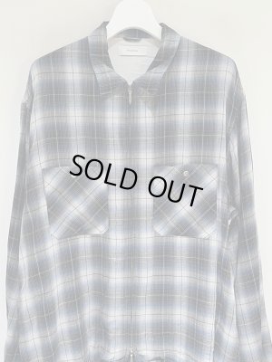 画像3: THE JEAN PIERRE（ジャンピエール） Double Gauze Kurt Shirt（ダブルガーゼカートシャツ） ブルー