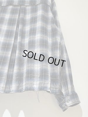 画像13: THE JEAN PIERRE（ジャンピエール） Double Gauze Kurt Shirt（ダブルガーゼカートシャツ） ブルー