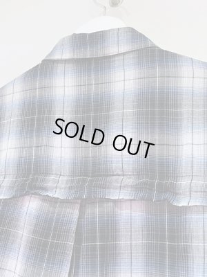 画像12: THE JEAN PIERRE（ジャンピエール） Double Gauze Kurt Shirt（ダブルガーゼカートシャツ） ブルー